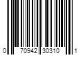 Barcode Image for UPC code 070942303101