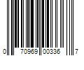 Barcode Image for UPC code 070969003367