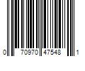 Barcode Image for UPC code 070970475481