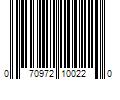 Barcode Image for UPC code 070972100220