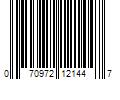 Barcode Image for UPC code 070972121447