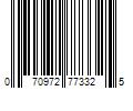 Barcode Image for UPC code 070972773325