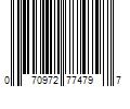 Barcode Image for UPC code 070972774797