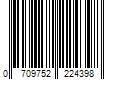 Barcode Image for UPC code 0709752224398