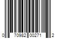 Barcode Image for UPC code 070982002712