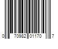 Barcode Image for UPC code 070982011707