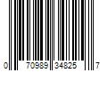 Barcode Image for UPC code 070989348257