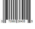 Barcode Image for UPC code 070990364055