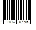 Barcode Image for UPC code 0709967001401