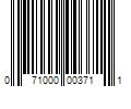 Barcode Image for UPC code 071000003711