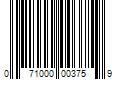 Barcode Image for UPC code 071000003759