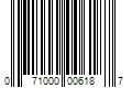 Barcode Image for UPC code 071000006187