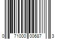 Barcode Image for UPC code 071000006873