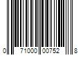 Barcode Image for UPC code 071000007528