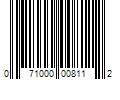 Barcode Image for UPC code 071000008112