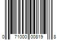 Barcode Image for UPC code 071000008198. Product Name: 