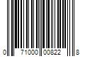 Barcode Image for UPC code 071000008228