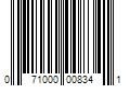 Barcode Image for UPC code 071000008341