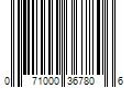 Barcode Image for UPC code 071000367806