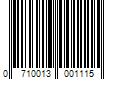 Barcode Image for UPC code 0710013001115