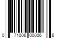 Barcode Image for UPC code 071006000066