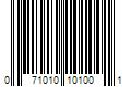 Barcode Image for UPC code 071010101001