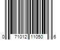 Barcode Image for UPC code 071012110506