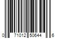 Barcode Image for UPC code 071012506446