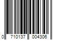 Barcode Image for UPC code 0710137004306