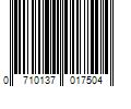 Barcode Image for UPC code 0710137017504