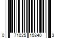 Barcode Image for UPC code 071025158403