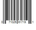 Barcode Image for UPC code 071025617191