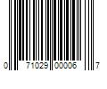 Barcode Image for UPC code 071029000067