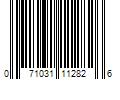 Barcode Image for UPC code 071031112826