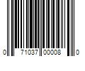 Barcode Image for UPC code 071037000080