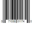 Barcode Image for UPC code 071038011740