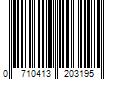 Barcode Image for UPC code 0710413203195