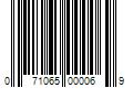 Barcode Image for UPC code 071065000069