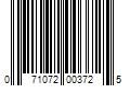 Barcode Image for UPC code 071072003725