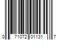 Barcode Image for UPC code 071072011317