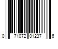 Barcode Image for UPC code 071072012376