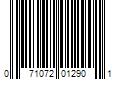 Barcode Image for UPC code 071072012901