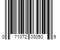 Barcode Image for UPC code 071072030509