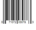 Barcode Image for UPC code 071072030783