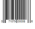 Barcode Image for UPC code 071079000086