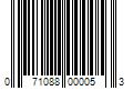 Barcode Image for UPC code 071088000053