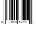 Barcode Image for UPC code 071099150297. Product Name: Formula 1 Auto Wax 16 oz