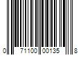 Barcode Image for UPC code 071100001358