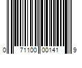 Barcode Image for UPC code 071100001419