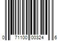 Barcode Image for UPC code 071100003246